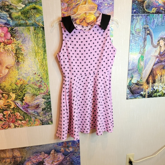 Cute Black Cat Dress HotTopic/HelloKitty - Picture 5 of 13